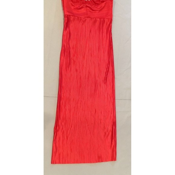 NEW Hello Molly Dress Size Large Red Strapless Long Chase The Blues Wedding - Picture 13 of 16